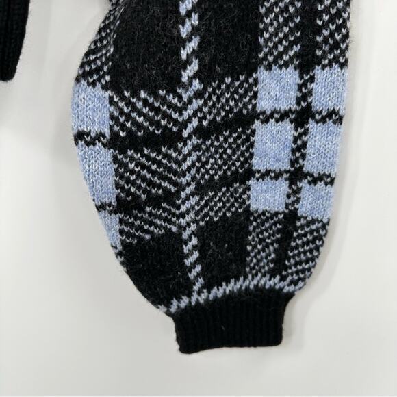 ASOS sweater in multi check pattern Size US 4 - Picture 3 of 7